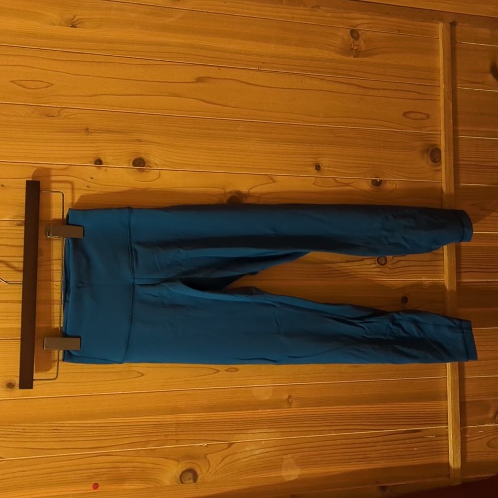 Lululemon Blue Wonder Train Leggings